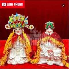 Combo áo mão Thần Tài Thổ Địa Kim Sa - Đồ trang trí Decor Phong thủy Decor Phòng Trang Trí Nhà Phòng Khách