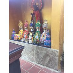 Mão 5 Bà Ngũ Hành (KHÔNG ÁO) - Mẫu Hột Đá Toàn Màu - Size tượng: 40cm (Ni 22cm) BTM