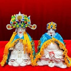 Combo áo mão Thần Tài Thổ Địa ngũ sắc - Size: 10 - 20