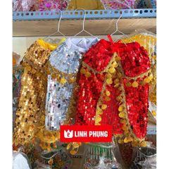 Combo áo kim sa & mão cho tượng mẹ Quan Âm thờ nhà (cao 20cm - 50cm) - KS9L, QAH