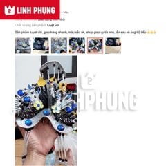 Combo áo mão bà Địa Mẫu tượng cao 30cm, 40cm (Đen) - Mã: BTM Nhung