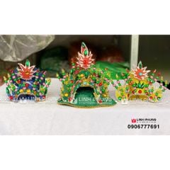 Combo áo mão tượng Quan Thánh, Quan Bình, Châu Xương (20cm - 50cm)