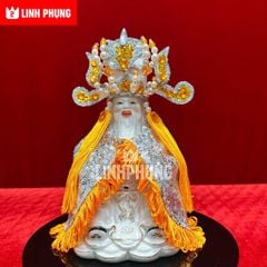 Combo Áo Mão Ông Thần Tiền Kim Sa (Không Kèm Tượng) - Đầy Đủ Kích Cỡ - Đo Vòng Đầu Tượng Lấy Size