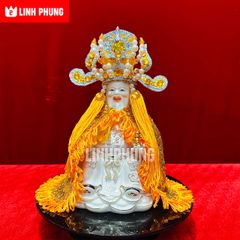 Combo Áo Mão Ông Thần Tài/ Thần Tiền Kim Sa (Không Kèm Tượng) - Đầy Đủ Kích Cỡ - Đo Vòng Đầu Tượng Lấy Size