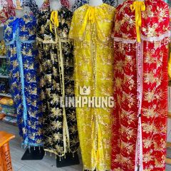 Áo Choàng Vải Voan 2 Lớp [Phù hợp tất cả tượng]- Size 2m5