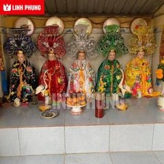 Combo 5 Áo 5 Mão Ngũ Hành BTM,BNS - Tượng 1m4 - Ni60