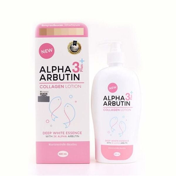 Sữa dưỡng thể Alpha Arbutin Collagen Lotion 3 Plus – Siêu Thị Hàng Thái Lan  chính hãng