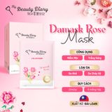  [ My Beauty Diary ] Hộp 8 miếng mặt nạ dưỡng ẩm và trắng sáng da Damask Rose Mask nhập khẩu chính hãng Đài Loan 23ml/miếng 