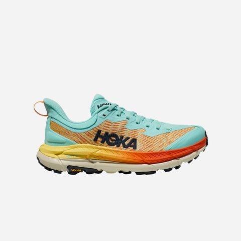  Giày Chạy Trail Nam Nữ Hoka Mafate Speed 4 - Blue Orange 