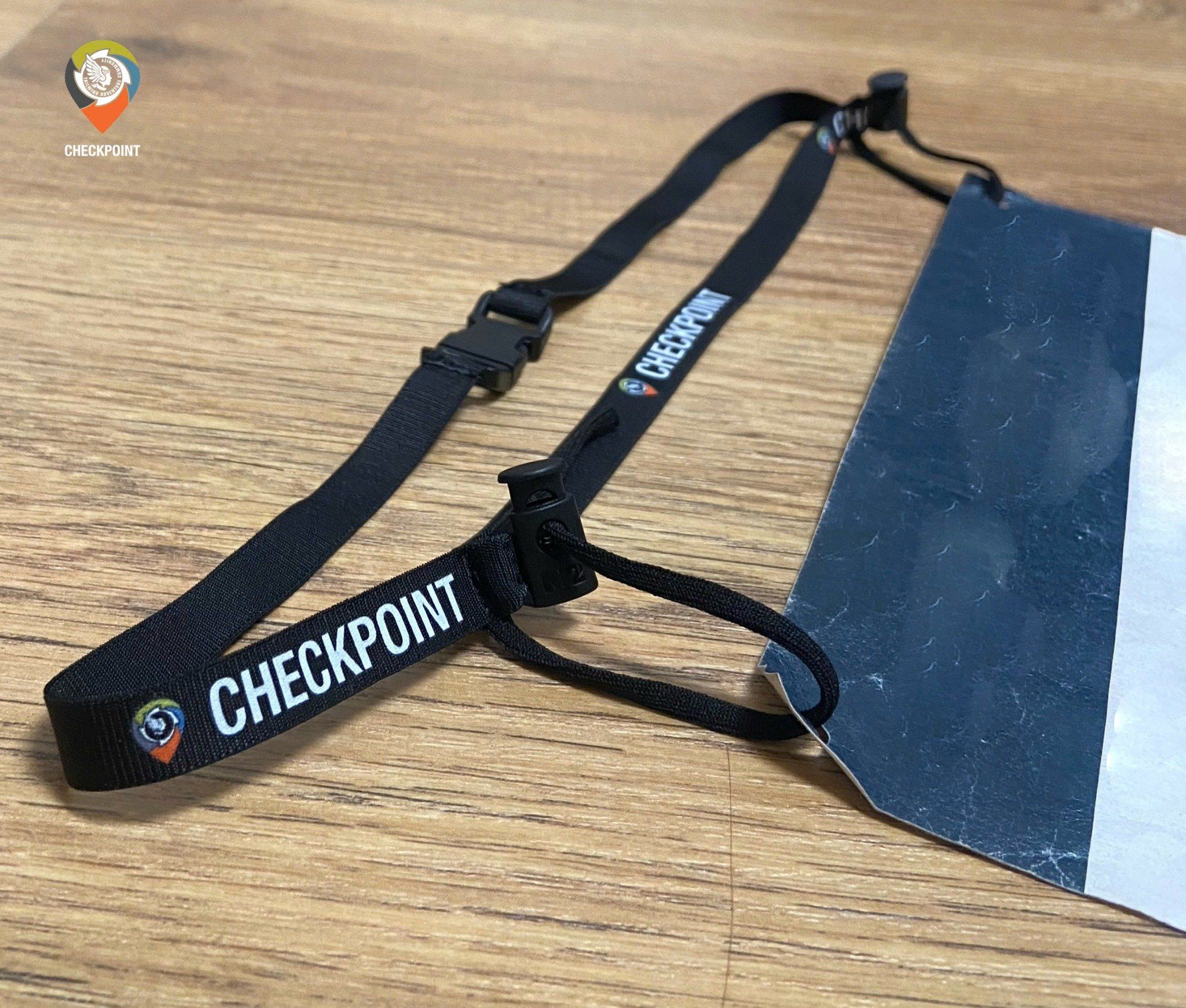 Dây đep BIB CHECKPOINT thi đấu chuyên dùng cho VĐV chạy bộ, đạp xe...