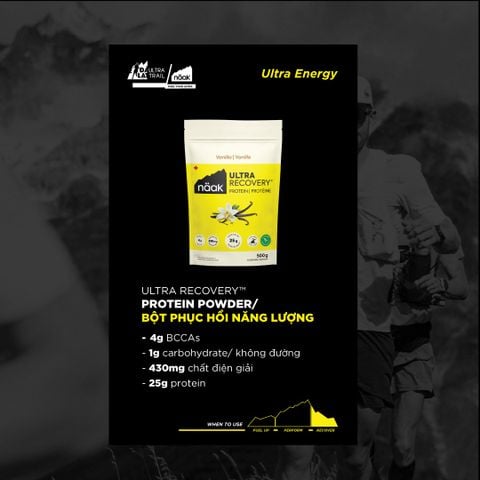  Bột phục hồi Naak Ultra Recovery Protein Power 500g 