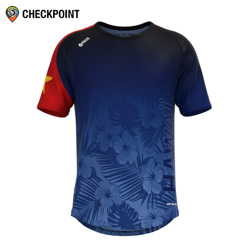 Áo thể thao nam Mude Running T-Shirt Kona Edition