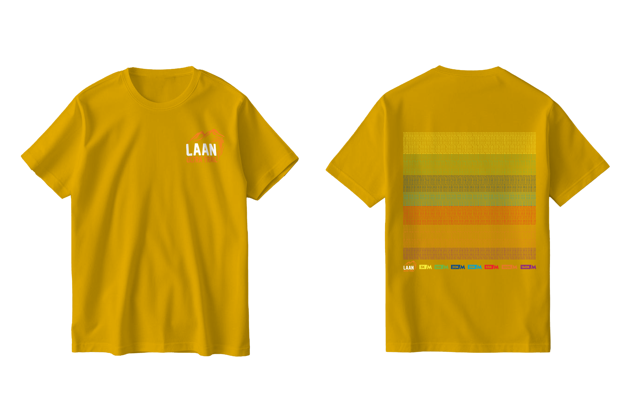  Áo thun lifestyle "Danh sách vđv LAAN 2024" 