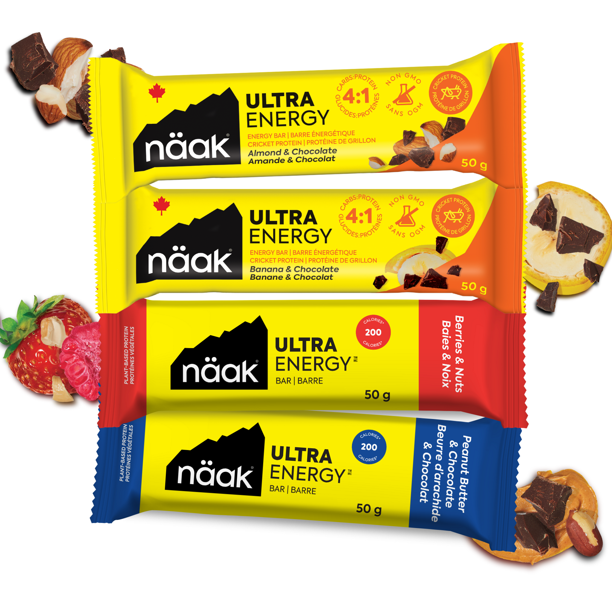 Thanh năng lượng Naak Ultra Energy Bar 50g