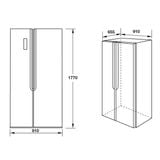 Tủ Lạnh Hafele HF-SBSID 534.14.020