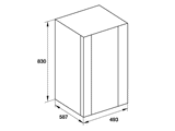 Tủ Rượu Vang Hafele HW-G32A 534.16.960