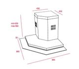 Máy hút mùi treo tường Teka DQ2 985