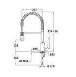 Vòi rửa bát Teka Sink faucet ARK 937