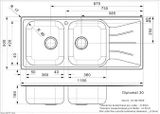 Chậu Rửa Bát Diplomat 30 Lux HMH.R02254