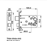 Khóa Điện Tử Hafele EL7500-TC 912.20.550