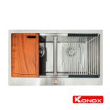 Chậu rửa bát 2 hố Konox KN8750DA