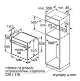 Lò Nướng Bosch HBG5370B0 Serie 6