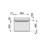 Lò nướng âm tủ Smeg SFP6604WTPNR 536.64.851