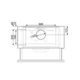 Hút Mùi Âm Tủ Smeg KSET92E 536.84.872