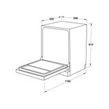 Máy Rửa Bát Hafele HDW-FI60AB 538.21.330 Âm Toàn Phần