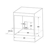 Lò Nướng Âm Tủ Hafele HO-4KT70A 538.61.442