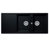 Chậu Rửa Bát Đá Hafele HS20-GKD2S80 570.33.430 Có Bàn Chờ