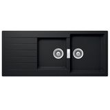 Chậu Rửa Bát Đá Hafele HS19-GED2S80 570.35.470 Có Bàn Chờ