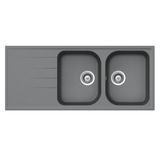 Chậu Rửa Bát Đá Hafele HS18-GED2R80 570.35.460 Có Bàn Chờ