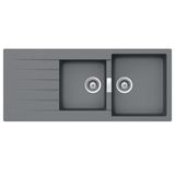 Chậu Rửa Bát Đá Hafele HS19-GED2S80 570.35.570 Có Bàn Chờ