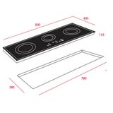 Bếp điện Teka TRC 83631 TCS