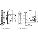 Khóa Điện Tử Hafele EL7700 912.05.584