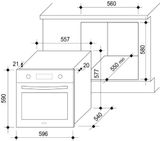 Lò nướng âm tủ Rosieres RF43IN