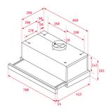 Hút mùi âm tủ Teka TL 7420