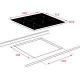 Bếp từ Teka IBC 63015 BK MSS