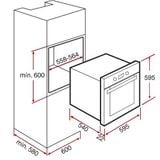 Lò Nướng Âm tủ Electrolux EOB2100COX