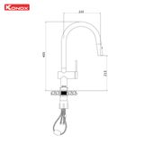 Vòi Rửa  Konox Comfor Chrome
