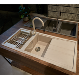 Chậu Rửa Bát 2 Hố Malloca Bianco K-50062