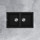 Chậu rửa đá Malloca Granite Nano Black K-45086