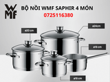 Bộ Nồi WMF SAPHIR PLUS 4 Món 725116380