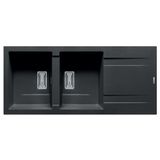 Chậu rửa bát Pyramis Kartesio 2B 1D Carbon