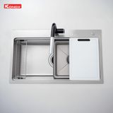 Chậu Rửa Bát 1 Hố Konox  KN8751TS Dekor