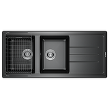 Chậu Rửa Bát 2 Hố Konox Granite Sink Phoenix 1160 Black