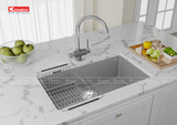 Chậu Rửa Bát 1 Hố Konox Granite Sink Naros 760S Grey