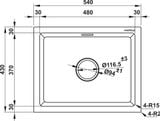 Chậu Rửa Bát 1 Hố Hafele HS22-GEN1S60S 577.25.400