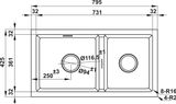 Chậu Rửa Bát Hafele HS22-GEN2S90 577.25.410